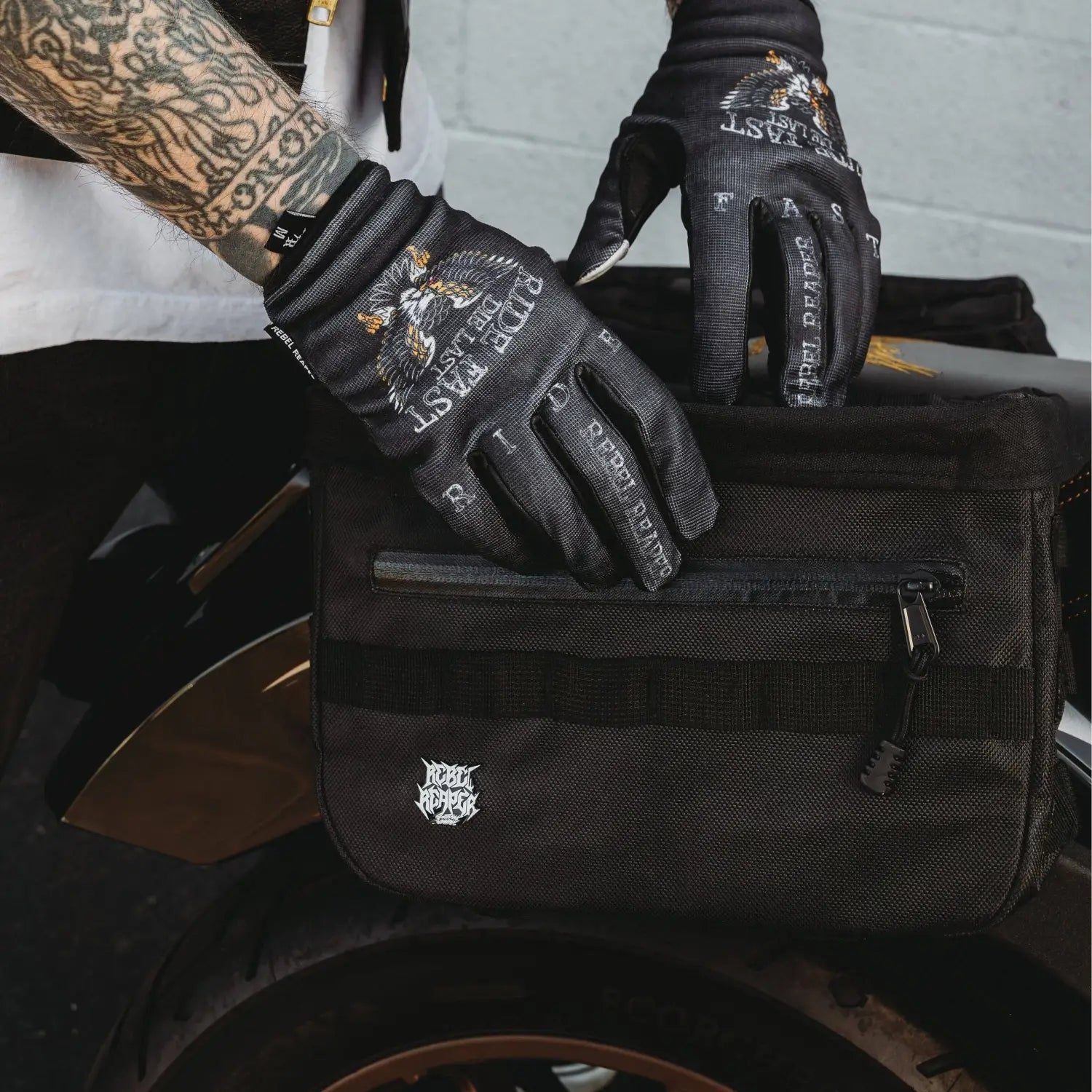 The Doom Slinger Saddlebags