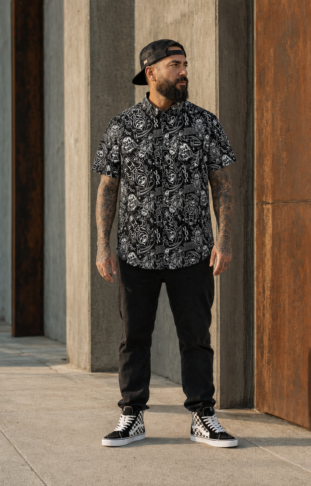 Nomad Short Sleeve Shirt - Black
