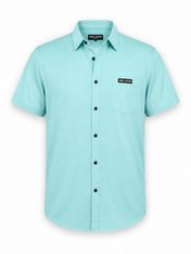 Bamboo Short Sleeve Shirt - Teal