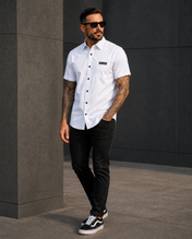 Bamboo Short Sleeve Shirt - White