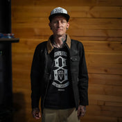 The Scythe Jacket Black Denim