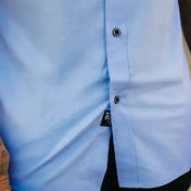 Bamboo Short Sleeve Shirt - Light Blue