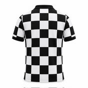 Checkered Flag Performance Polo Shirt