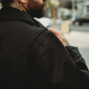 Black Denim Trucker Jacket