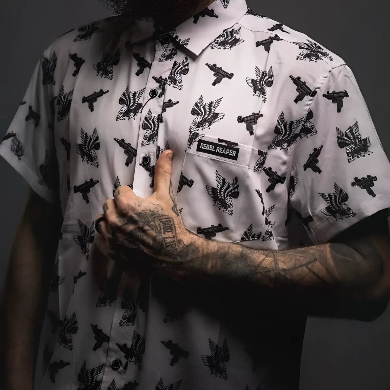 Uzi's & Eagles Short Sleeve Shirt