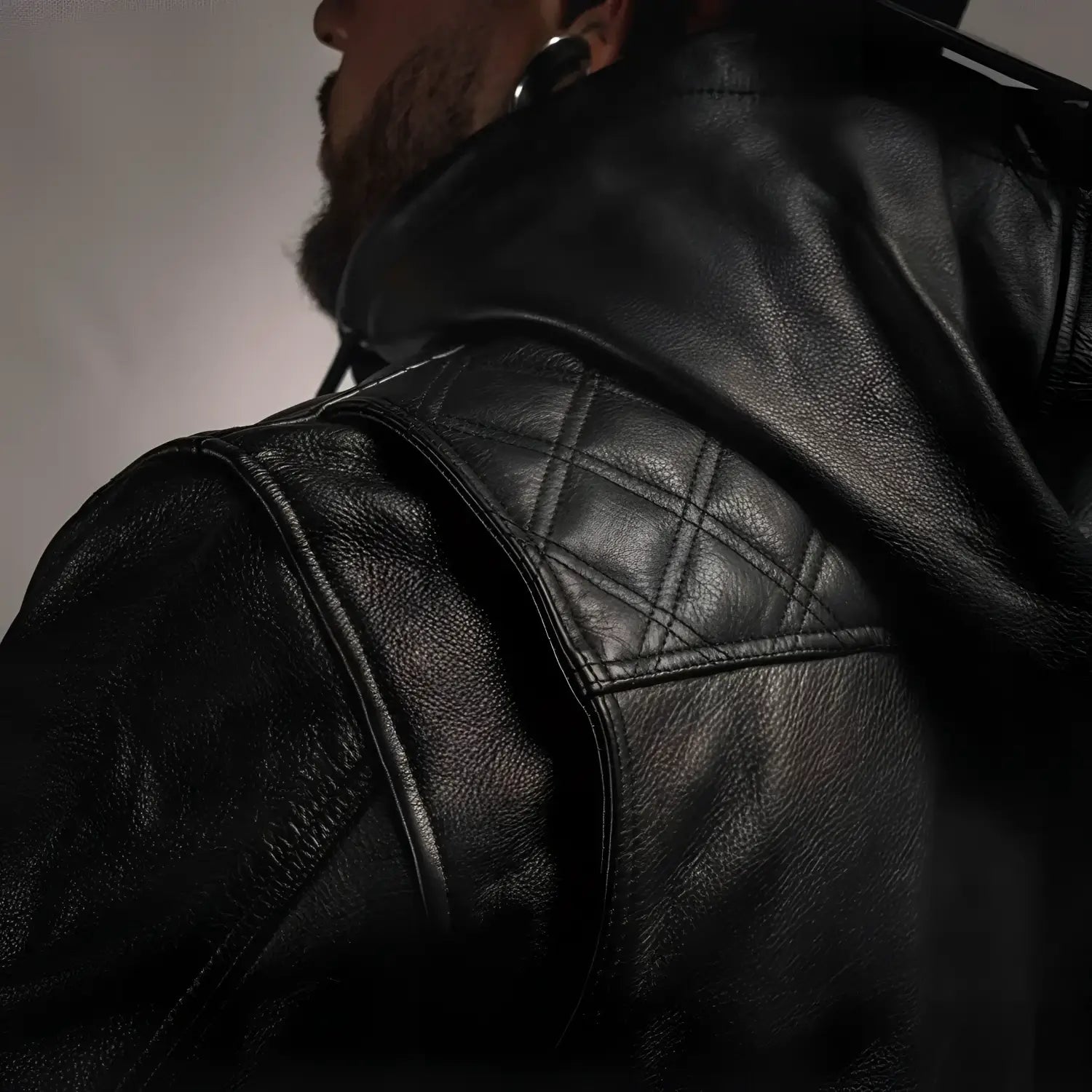 The Back in Black Premium Leather Jacket