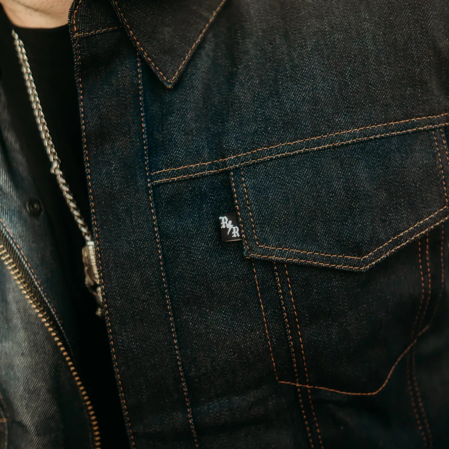 Indigo Blue Denim Trucker Jacket