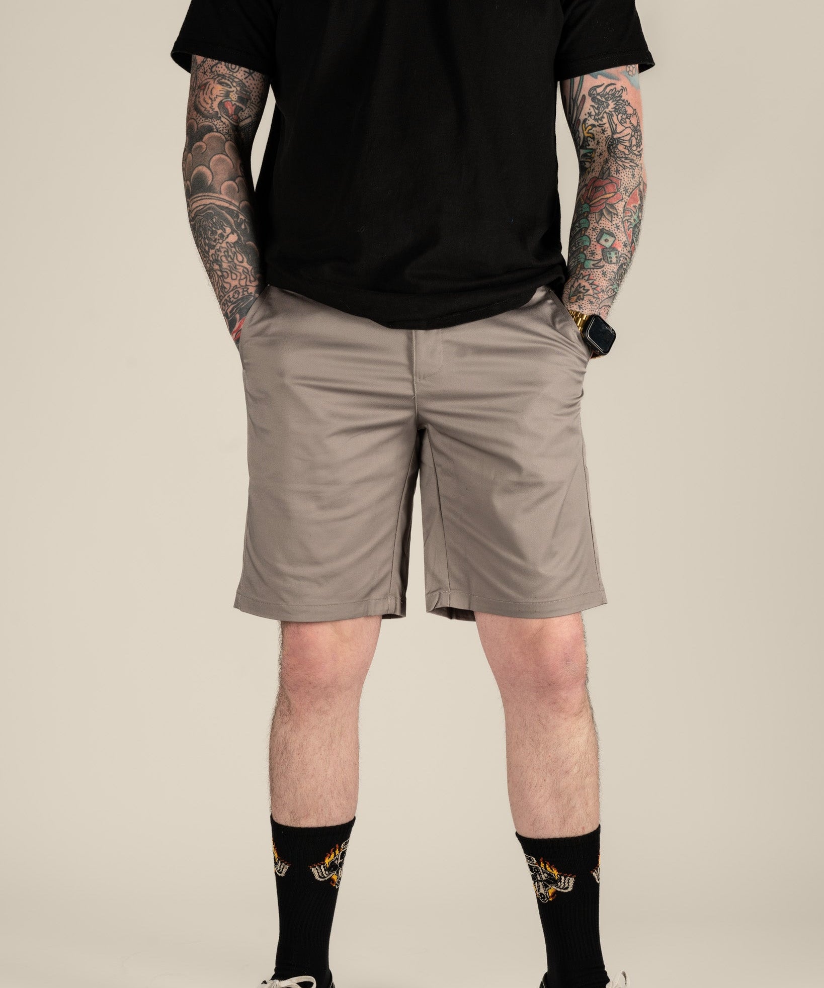 Chino Shorts | Gray