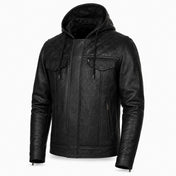 The Back in Black Premium Leather Jacket
