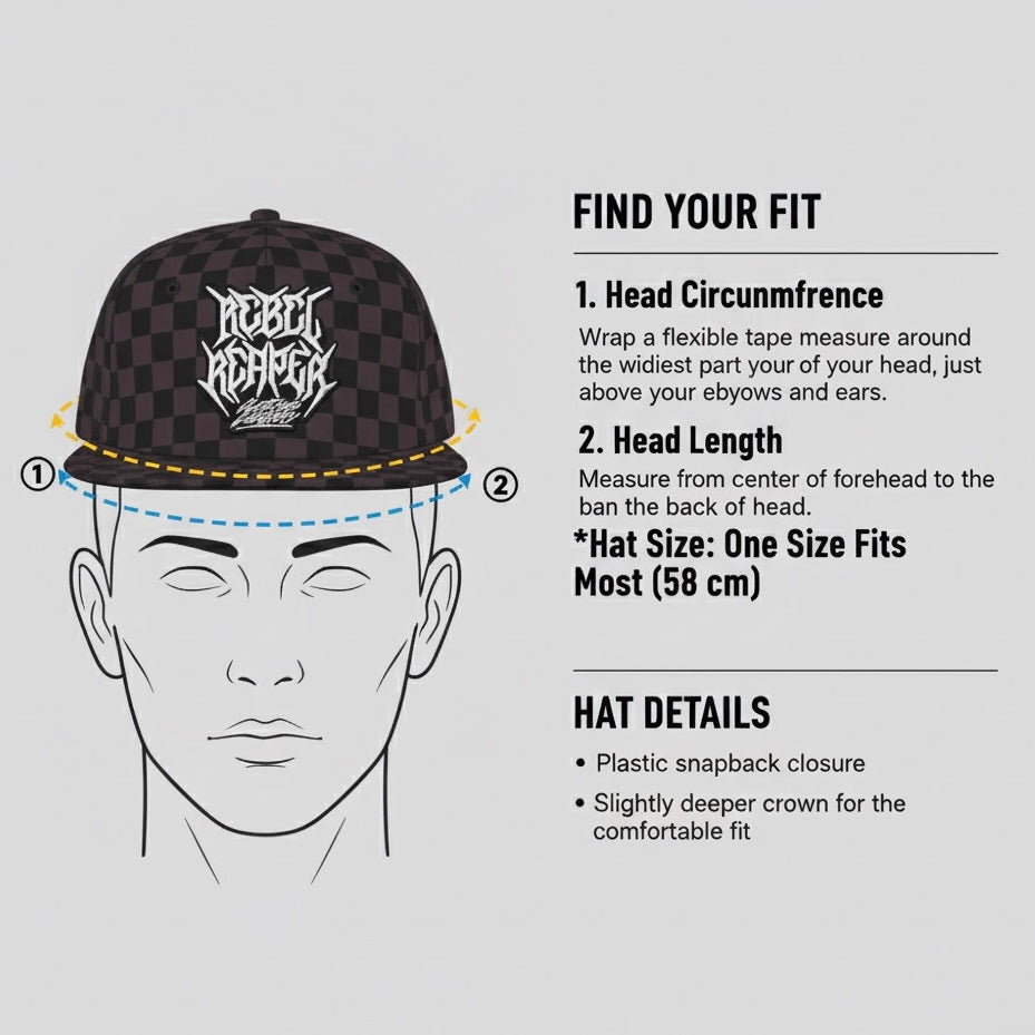 Logo - Cactus Green Checkered Snapback Hat