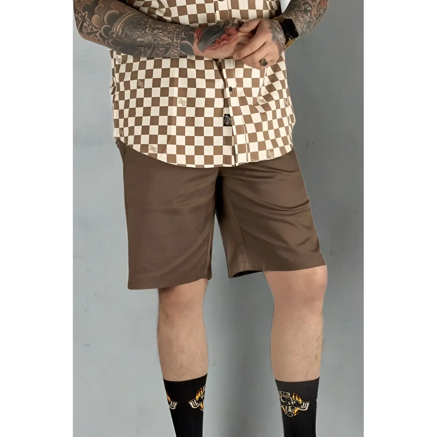 Chino Shorts | Brown