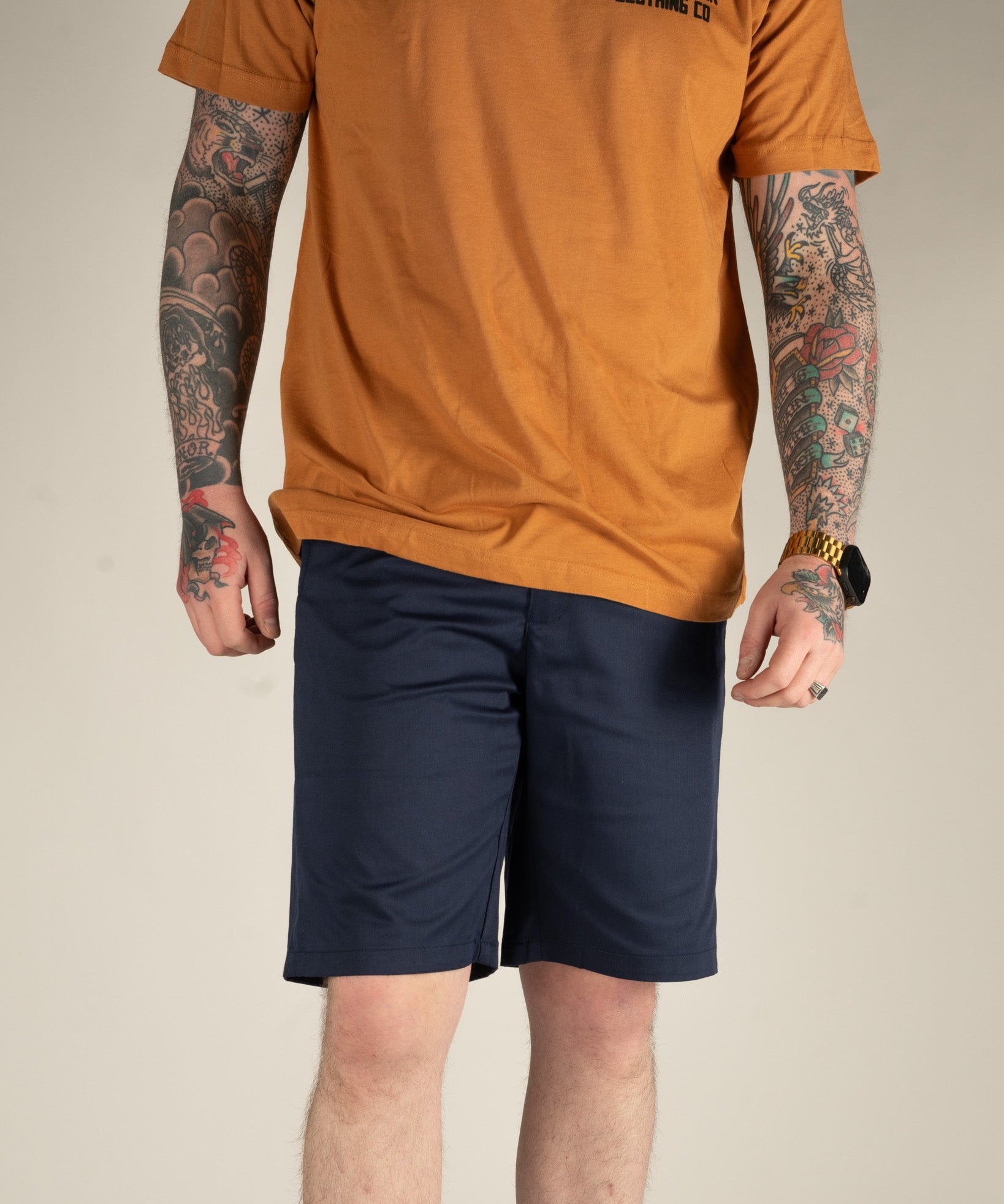 Chino Shorts | Navy Blue