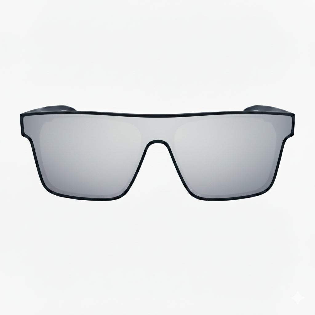 Party Shades Sunglasses - Silver Mirrored