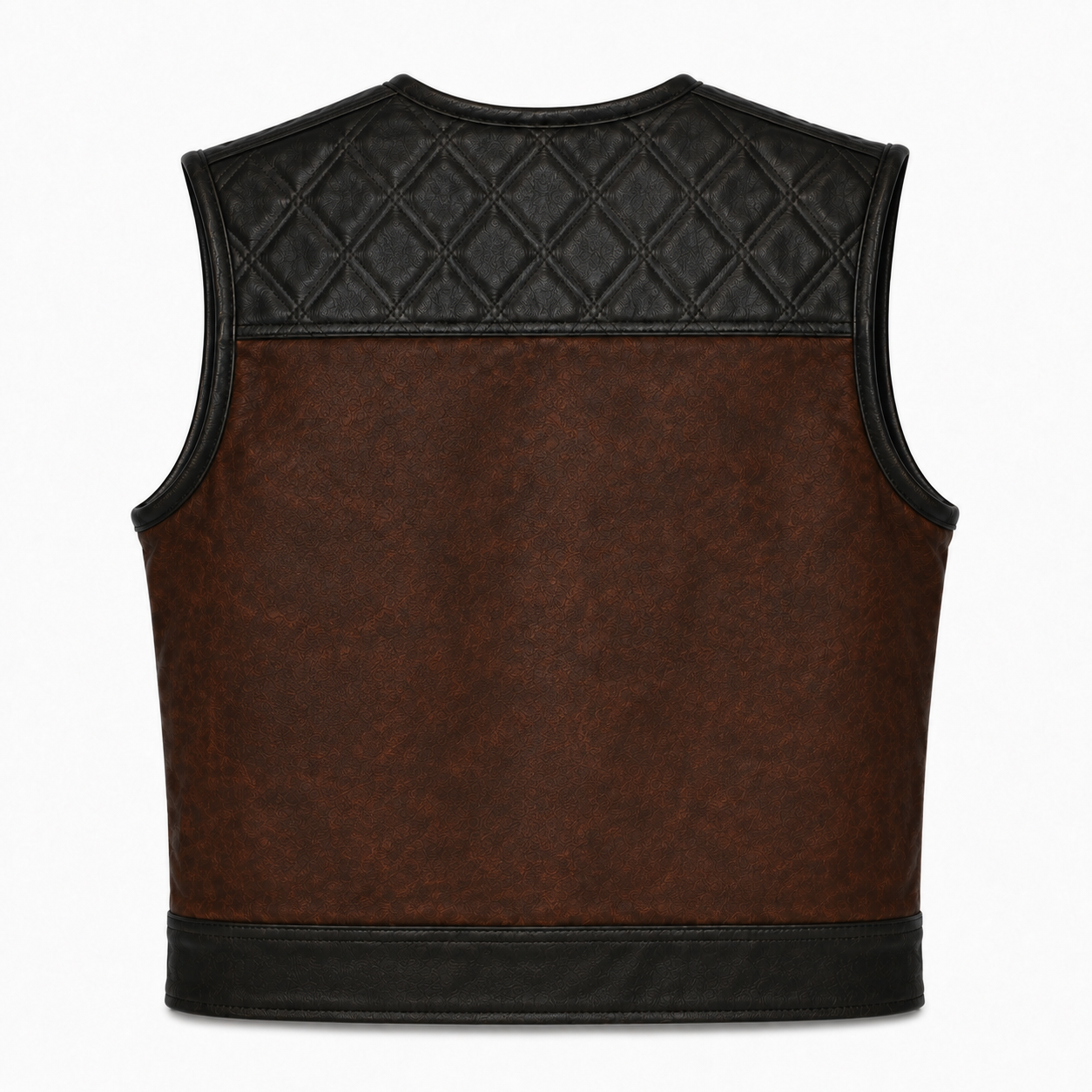 Harvester of Sorrow Leather Vest - Short Torso
