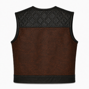Harvester of Sorrow Leather Vest - Short Torso