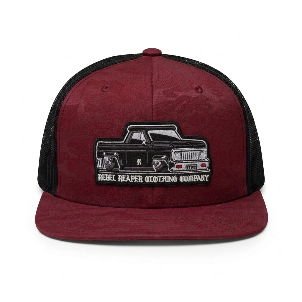 Black Mesh Snapback Hat
