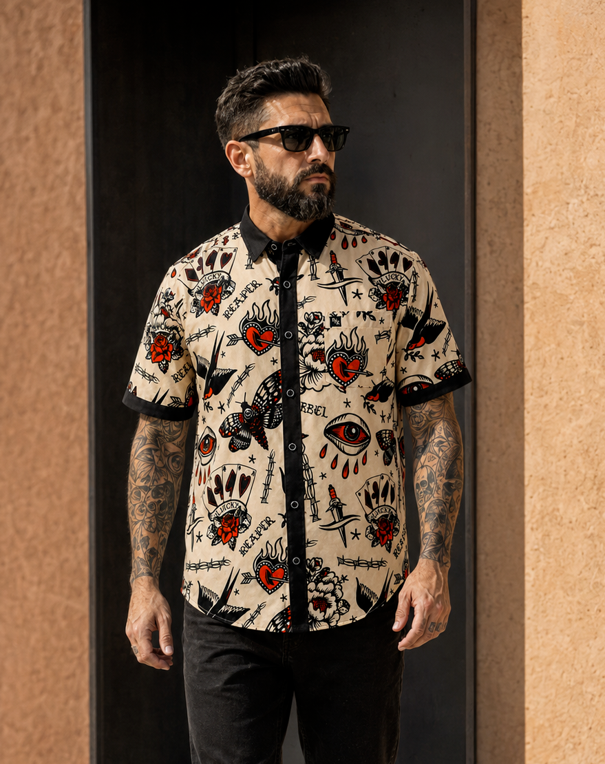 Rogue Short Sleeve Shirt - Tan