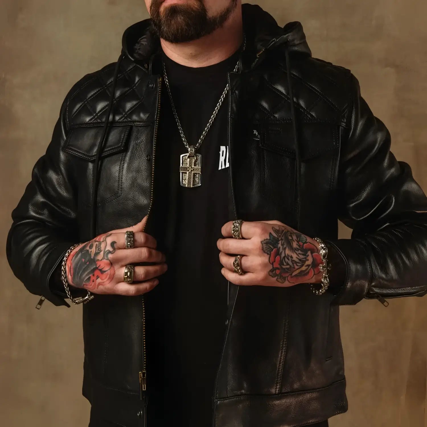 The Back in Black Premium Leather Jacket