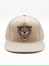 Grey Tiger Logo Rebel Reaper Snapback Hat