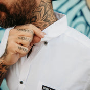Bamboo Short Sleeve Shirt - White