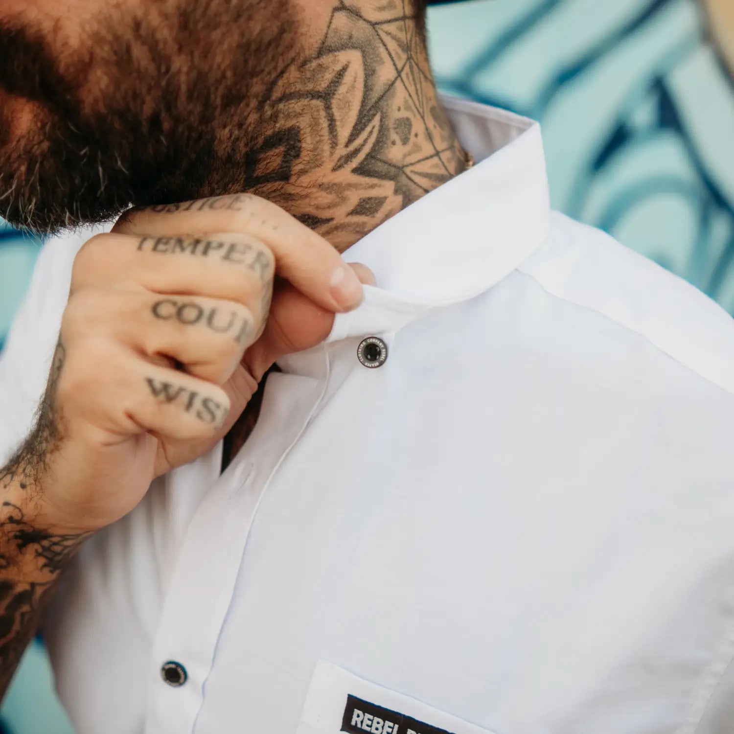 Bamboo Short Sleeve Shirt - White