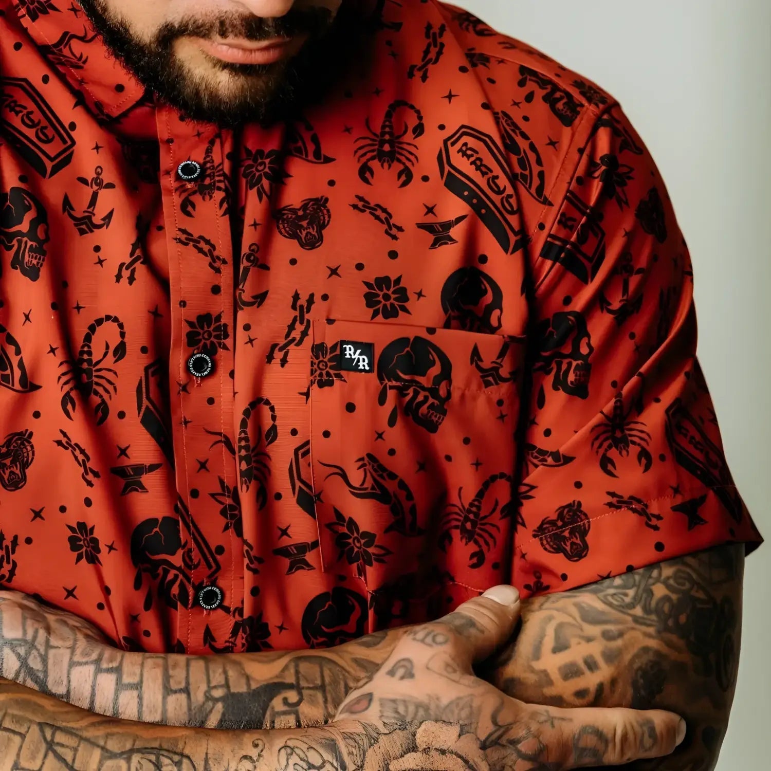 Ironclad Short Sleeve Shirt - Red