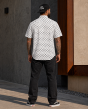 Iconic Bolts Short Sleeve Shirt - White & Black