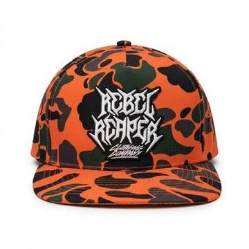 Logo Orange Camo - Curved Brim Baseball Hat