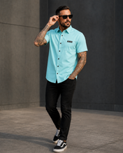 Bamboo Short Sleeve Shirt - Teal