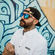Dillinger Sunglasses - Blue / USA