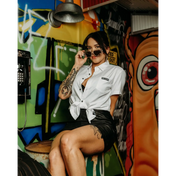 Bamboo Short Sleeve Shirt - White