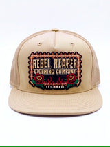 Tattoo Badge Hat - Khaki/Khaki