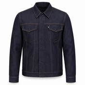 Indigo Blue Denim Trucker Heavy Duty Jacket