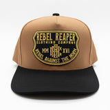 Gold Badge "RATN" Khaki - Curved Brim Baseball Hat