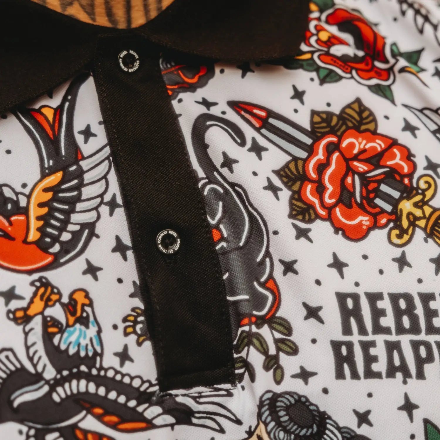Legacy Tattoo Flash Performance Polo Shirt