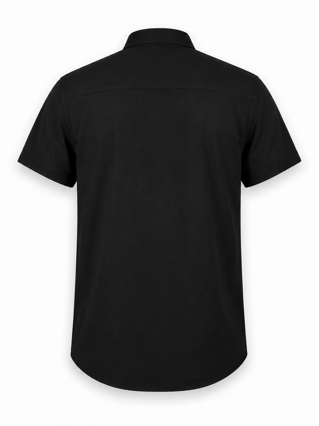 Bamboo Short Sleeve Shirt - Black