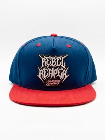 Logo Hat Blue and Red Snapback