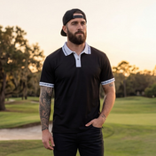 Barbed Wire Performance Polo Shirt