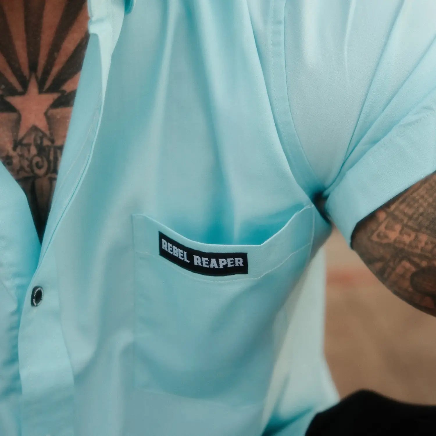 Bamboo Short Sleeve Shirt - Teal