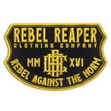 Gold Badge Against The Norm Embroidered Patch