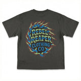 Kids Tee Flames - Dark Grey