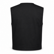 Covert Black Denim Vest