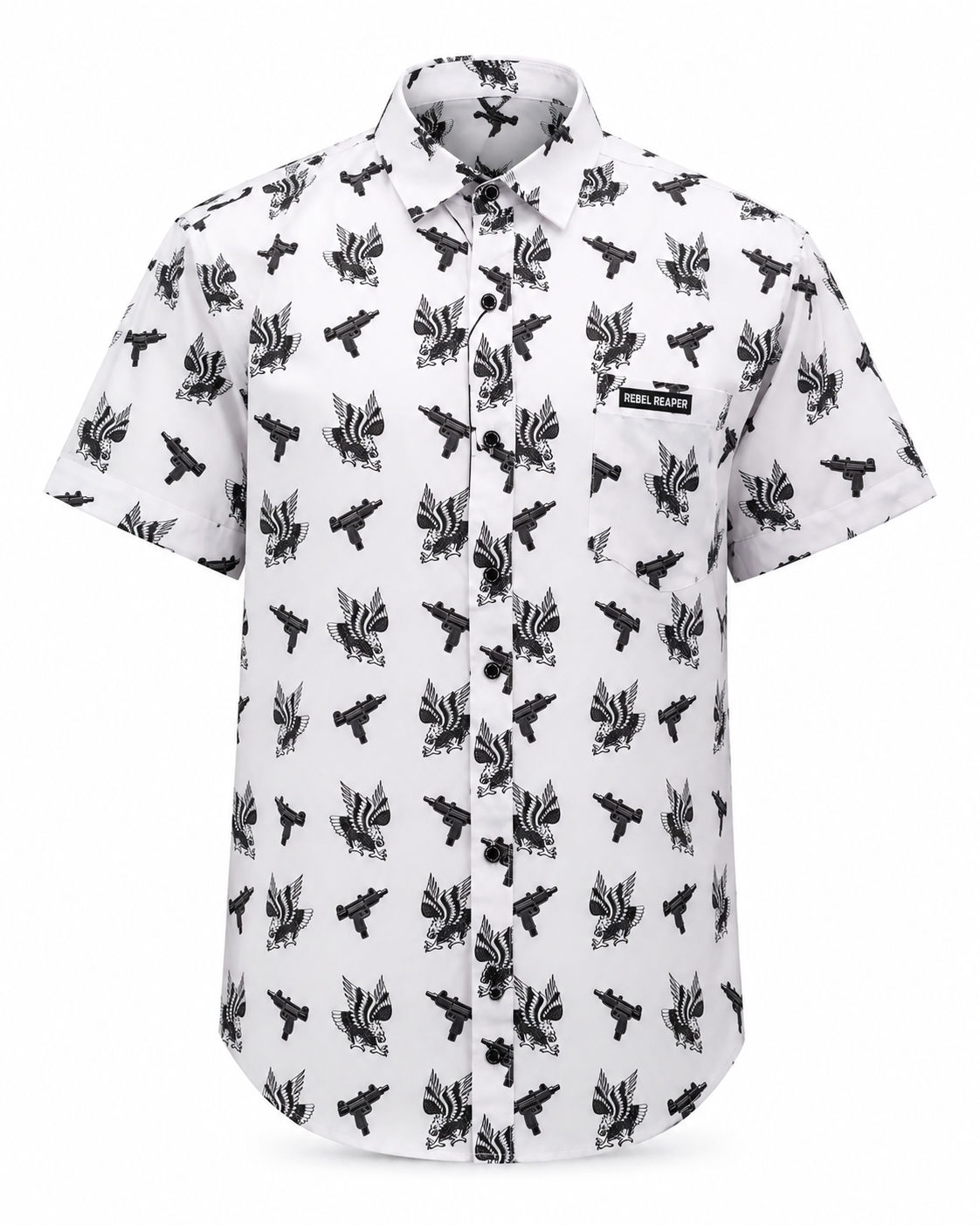 Uzi's & Eagles Short Sleeve Shirt